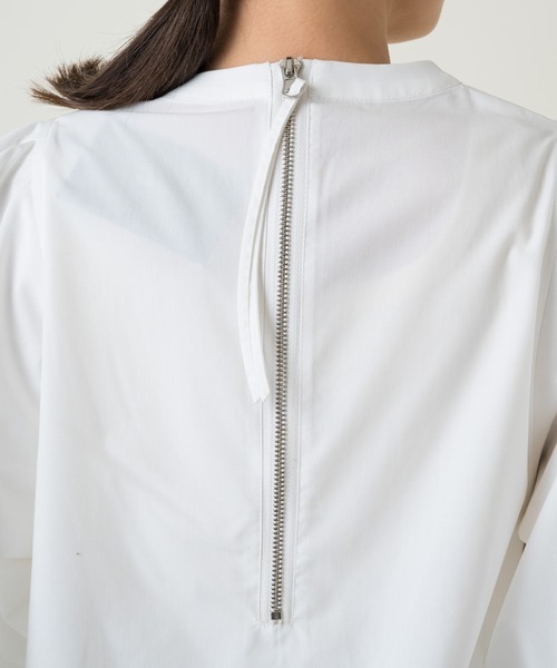 Kastane（カスタネ）の「BIGボリューム袖ブラウス（シャツ/ブラウス・レディース・オフホワイト/グリーン/グレイッシュベージュ・FREE）」の21枚目の写真