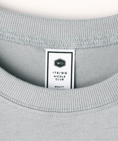 179/WG(イチナナキュウダブルジー)の「シロクマTシャツ(Tシャツ/カットソー・レディース・ブルー/ブラック/オフホワイト・FREE)」の9枚目の写真