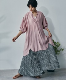 ECRIRE | キーネックボリュームチュニック(チュニック)