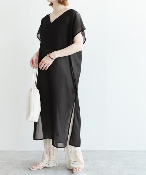 セール シースルーワンピース ワンピース Reca レカ のファッション通販 Zozotown