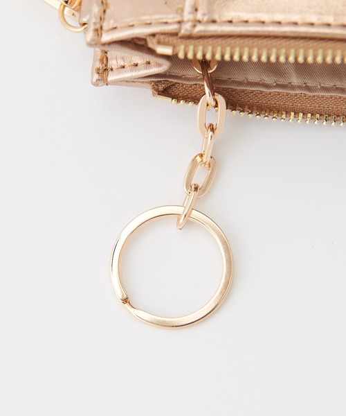 natural couture(ナチュラルクチュール)の「チェーンスマホショルダーバッグ(ショルダーバッグ・レディース・ピンク/ピンクゴールド/その他1/オフホワイト/ブラック/レッド・FREE)」の22枚目の写真