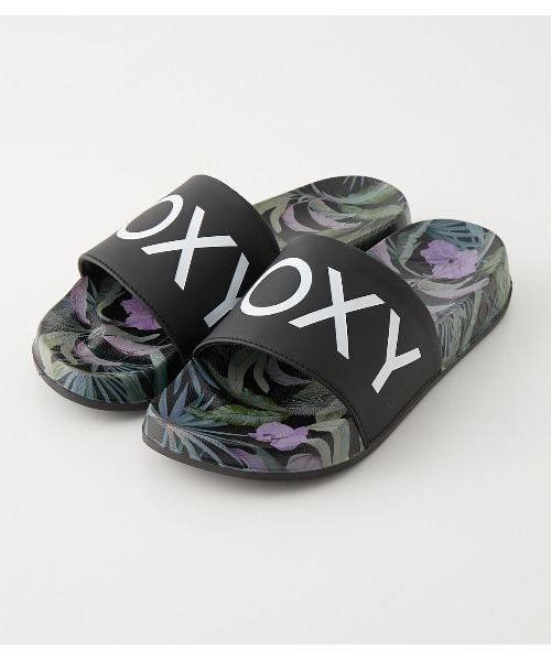 セール Azul Moussy アズールバイマウジー のファッション Printed Roxy シューズ Printed By Slippy Roxyプリントスリッピー サンダル Azul