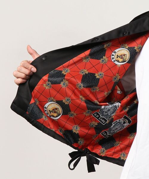R.M GANG(アールエムギャングレベルモダニストギャング)の「R.M GANG COACH JACKET "BEG"(ブルゾン・メンズ・ブラック/ベージュ・FREE)」の5枚目の写真