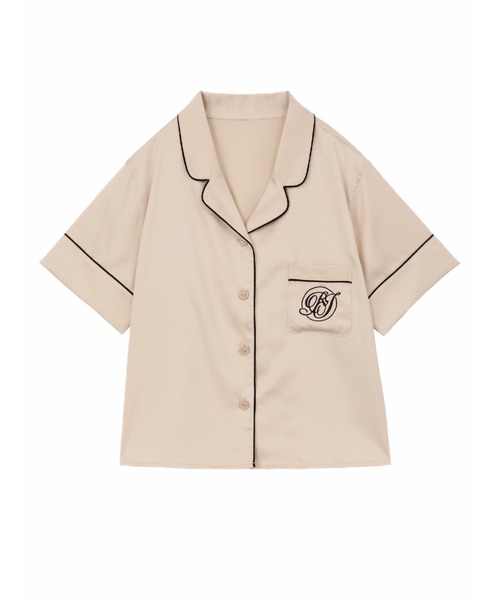 シルキーサテンスリープ 半袖シャツ ルームウェア パジャマ Ravijour ラヴィジュール のファッション通販 Zozotown