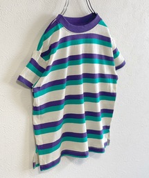 BIG FIELD | ボーダーカラーTシャツ(80~150cm)(Tシャツ/カットソー)