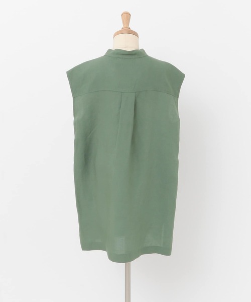 FORK&SPOON（フォークアンドスプーン）の「FORK&SPOON　ノースリーブロングシャツ(KIDS)（シャツ/ブラウス・キッズ・ネイビー/グリーン系その他・105/120/135）」の18枚目の写真