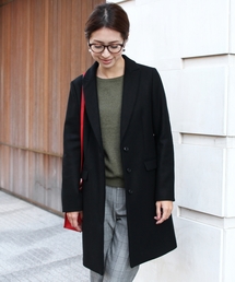 BEAUTY&YOUTH UNITED ARROWS | BYTF ダブルメルトンチェスターコート◆(チェスターコート)