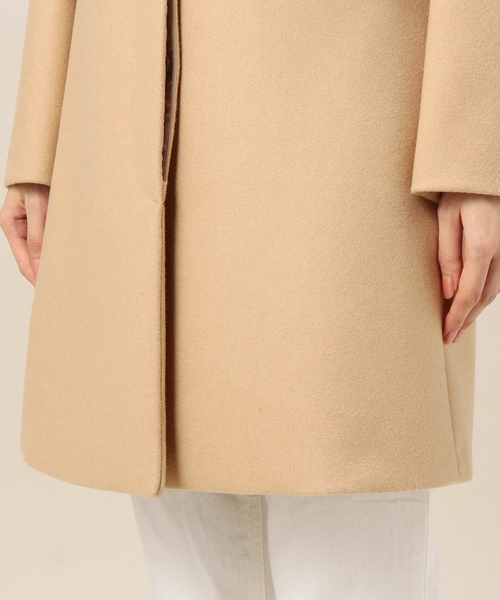 BEAUTY&YOUTH UNITED ARROWS(ビューティーアンドユースユナイテッドアローズ)の「BYTF ダブルメルトンチェスターコート◆(チェスターコート・レディース・ブラック/ベージュ・SMALL/MEDIUM)」の16枚目の写真