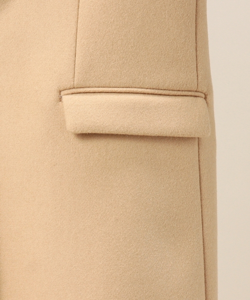 BEAUTY&YOUTH UNITED ARROWS(ビューティーアンドユースユナイテッドアローズ)の「BYTF ダブルメルトンチェスターコート◆(チェスターコート・レディース・ブラック/ベージュ・SMALL/MEDIUM)」の9枚目の写真