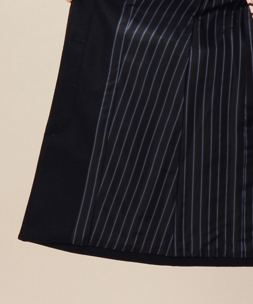 BEAUTY&YOUTH UNITED ARROWS(ビューティーアンドユースユナイテッドアローズ)の「BYTF ダブルメルトンチェスターコート◆(チェスターコート・レディース・ブラック/ベージュ・SMALL/MEDIUM)」の5枚目の写真