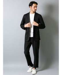 TAKA-Q（タカキュー）の「タカキューメンズ/TAKA-Q：MEN 【WEB限定販売】ストレッチウォッシャブル 2ボタン セットアップビジネススーツ（スーツセット）」