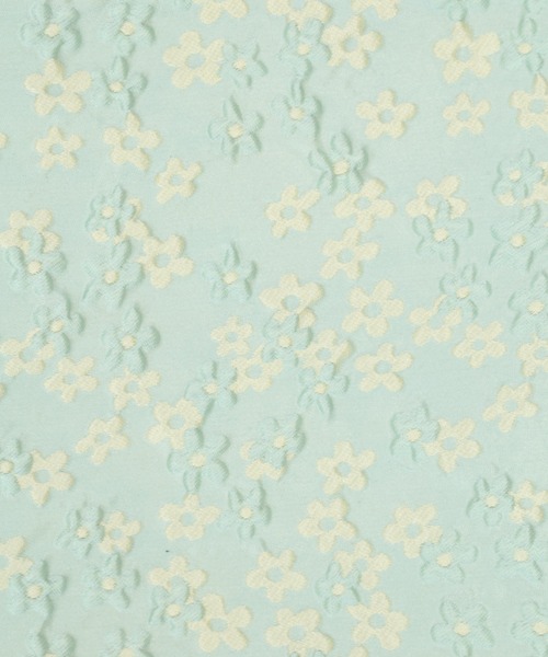 WC（ダブル シー）の「フラワーサテンミニトート（トートバッグ・レディース・グリーン/ライトパープル・FREE）」の9枚目の写真