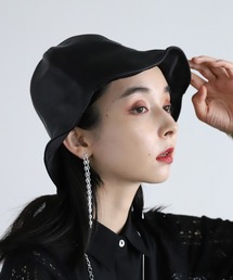 HARE | リバーシブルレザーチューリップハット(HARE)(ハット)