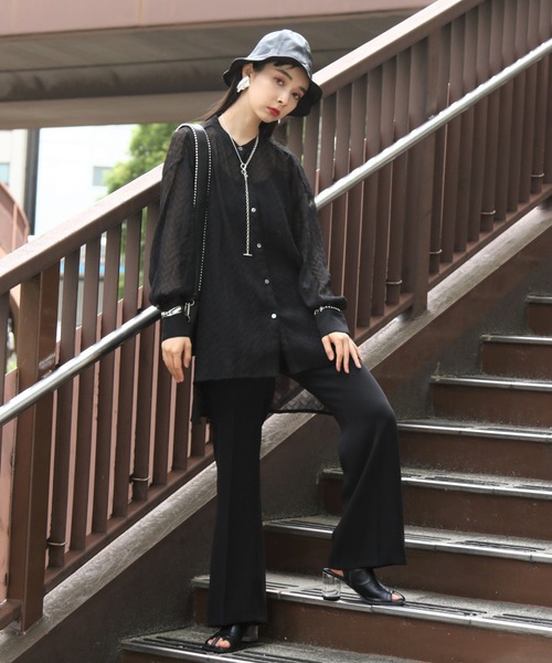 HARE（ハレ）の「リバーシブルレザーチューリップハット(HARE)（ハット・レディース・ブラック・FREE）」の8枚目の写真