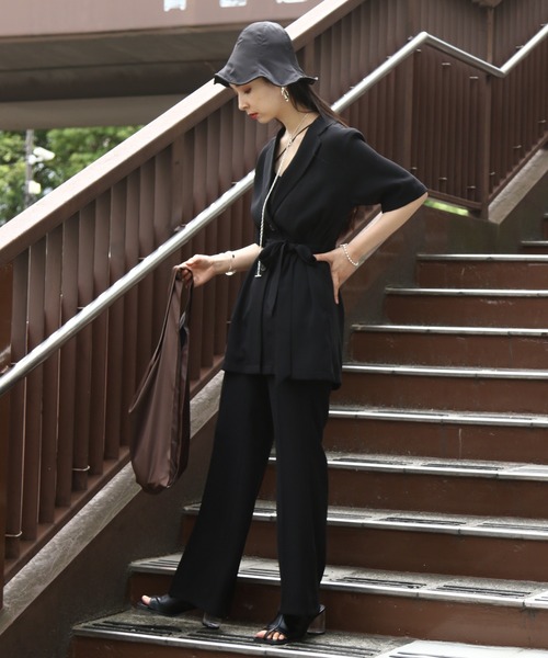 HARE（ハレ）の「リバーシブルレザーチューリップハット(HARE)（ハット・レディース・ブラック・FREE）」の6枚目の写真