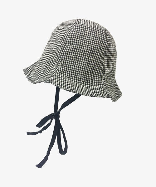 OVERRIDE(オーバーライド)の「【OVERRIDE】OR LINENMIX TURIP(ハット・レディース・ブラック/ベージュ/ブルー・58cm)」の2枚目の写真