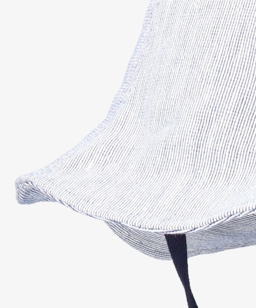 OVERRIDE(オーバーライド)の「【OVERRIDE】OR LINENMIX TURIP(ハット・レディース・ブラック/ベージュ/ブルー・58cm)」の6枚目の写真