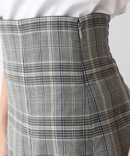 JEANASIS（ジーナシス）の「チェックマーメイドスカート/957626（スカート・レディース・グレー系その他/ブラウン系その他・FREE）」の8枚目の写真