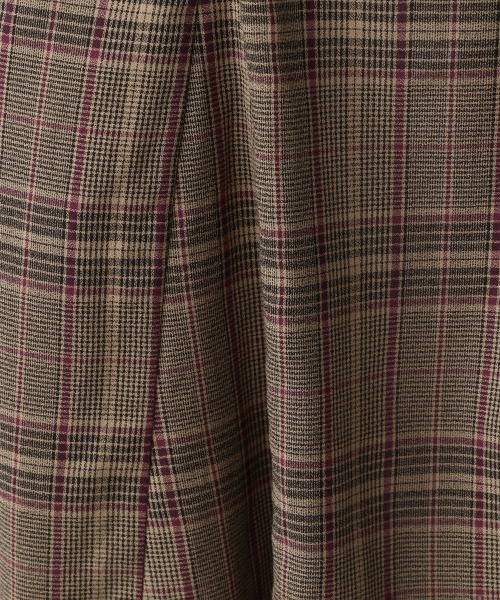 JEANASIS（ジーナシス）の「チェックマーメイドスカート/957626（スカート・レディース・グレー系その他/ブラウン系その他・FREE）」の4枚目の写真