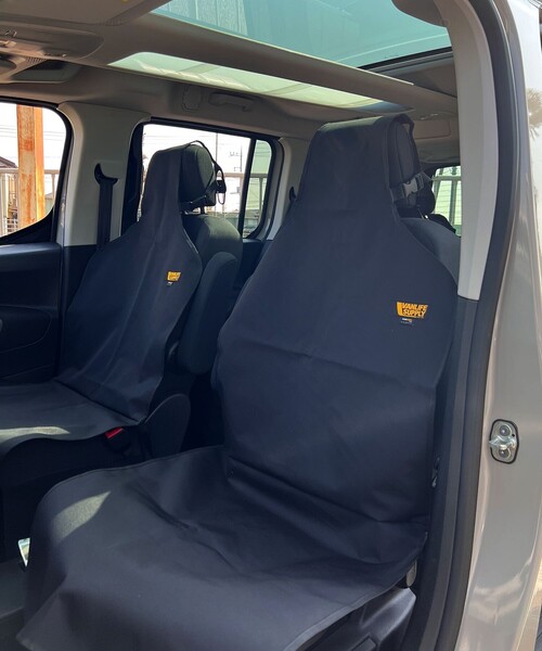 FREAK'S STORE(フリークスストア)の「VANLIFE SUPPLY BY FREAK'S STORE/ヴァンライフサプライバイフリークスストア コーデュラフロントシートカバー(アウトドアグッズ・メンズ・ベージュ/ネイビー/オリーブ/ブラック・ONE SIZE)」の19枚目の写真