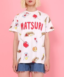 PUNYUS | 祭り総柄Ｔシャツ(MATSURI)(Tシャツ/カットソー)