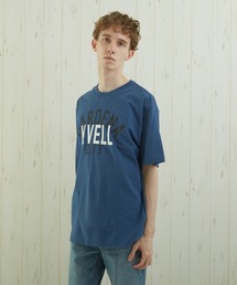 【TONE BY AS】カレッジプリントTEE(BL)