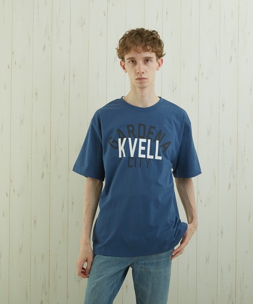 TONE SELECT WEAR(トーンセレクトウェア)の「【TONE BY AS】カレッジプリントTEE(BL)(Tシャツ/カットソー・メンズ・ホワイト/ブルー/スミクロ・MEDIUM/LARGE)」の6枚目の写真