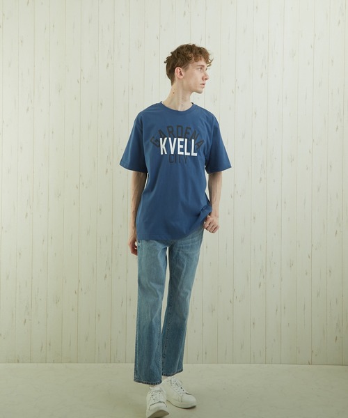 TONE SELECT WEAR(トーンセレクトウェア)の「【TONE BY AS】カレッジプリントTEE(BL)(Tシャツ/カットソー・メンズ・ホワイト/ブルー/スミクロ・MEDIUM/LARGE)」の15枚目の写真