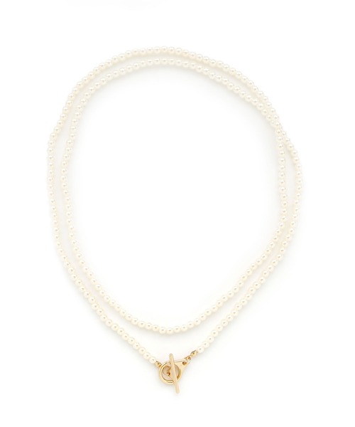 colleca la（コレカラ）の「ロングパールラリエット（ネックレス・レディース・ゴールド・ﾌﾘ-）」の3枚目の写真