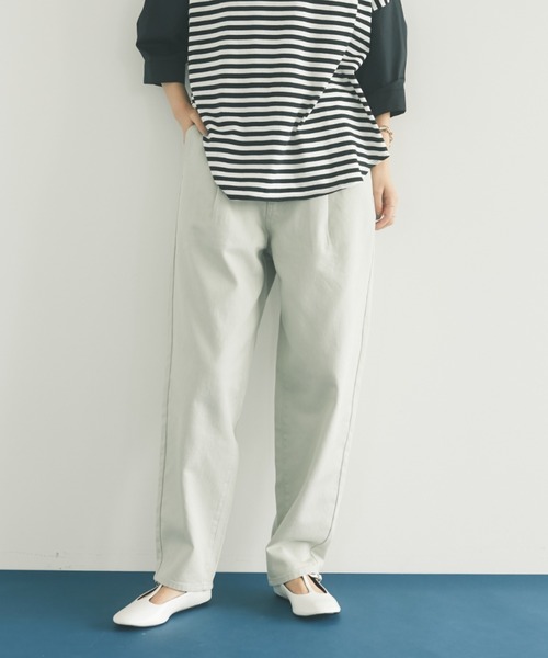 CRAFT STANDARD BOUTIQUE（クラフトスタンダードブティック）の「カツラギワークパンツ　＊（カーゴパンツ・レディース・ライトグレー/ブラック/ベージュ・M/L）」の3枚目の写真