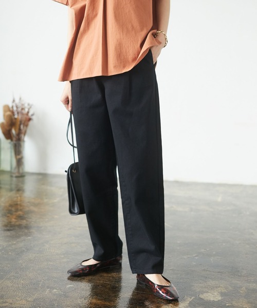 CRAFT STANDARD BOUTIQUE（クラフトスタンダードブティック）の「カツラギワークパンツ　＊（カーゴパンツ・レディース・ライトグレー/ブラック/ベージュ・M/L）」の2枚目の写真