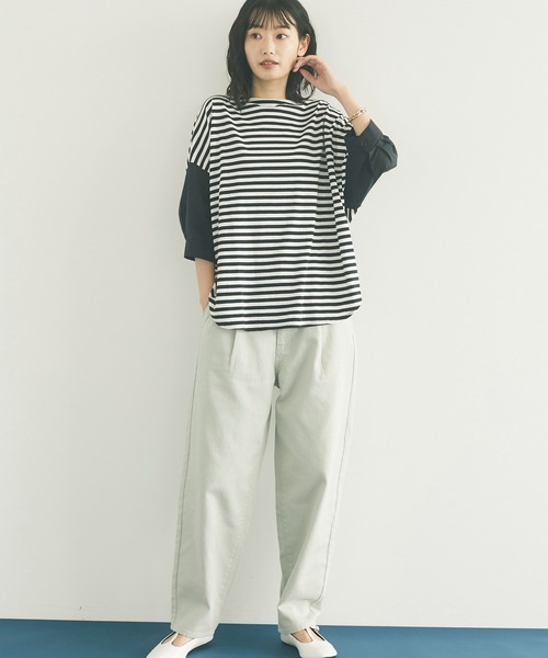 CRAFT STANDARD BOUTIQUE（クラフトスタンダードブティック）の「カツラギワークパンツ　＊（カーゴパンツ・レディース・ライトグレー/ブラック/ベージュ・M/L）」の22枚目の写真