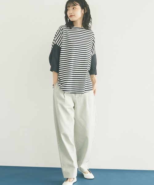 CRAFT STANDARD BOUTIQUE（クラフトスタンダードブティック）の「カツラギワークパンツ　＊（カーゴパンツ・レディース・ライトグレー/ブラック/ベージュ・M/L）」の12枚目の写真