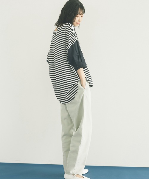 CRAFT STANDARD BOUTIQUE（クラフトスタンダードブティック）の「カツラギワークパンツ　＊（カーゴパンツ・レディース・ライトグレー/ブラック/ベージュ・M/L）」の15枚目の写真