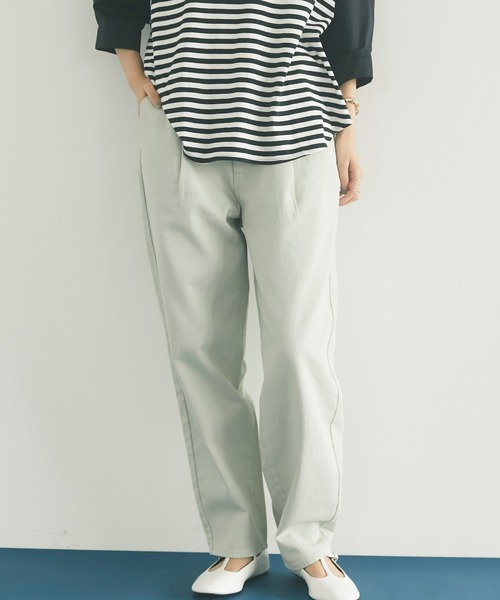 CRAFT STANDARD BOUTIQUE（クラフトスタンダードブティック）の「カツラギワークパンツ　＊（カーゴパンツ・レディース・ライトグレー/ブラック/ベージュ・M/L）」の4枚目の写真