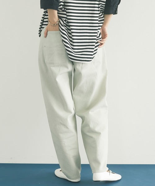 CRAFT STANDARD BOUTIQUE（クラフトスタンダードブティック）の「カツラギワークパンツ　＊（カーゴパンツ・レディース・ライトグレー/ブラック/ベージュ・M/L）」の18枚目の写真