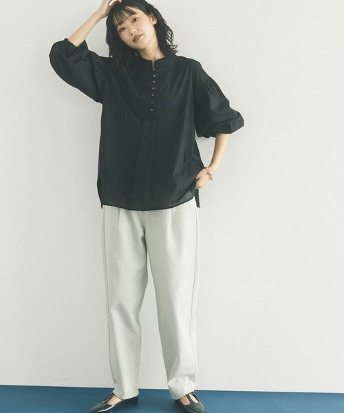 CRAFT STANDARD BOUTIQUE（クラフトスタンダードブティック）の「カツラギワークパンツ　＊（カーゴパンツ・レディース・ライトグレー/ブラック/ベージュ・M/L）」の6枚目の写真