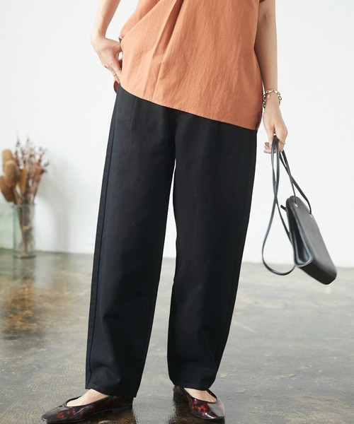 CRAFT STANDARD BOUTIQUE（クラフトスタンダードブティック）の「カツラギワークパンツ　＊（カーゴパンツ・レディース・ライトグレー/ブラック/ベージュ・M/L）」の14枚目の写真