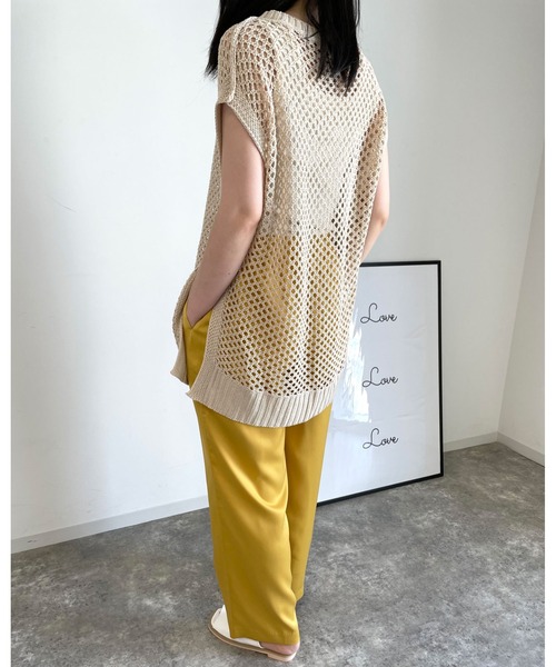 MLI'A（エムリア）の「センターシームサテンイージー／パンツ（その他パンツ・レディース・レッド/イエロー/グリーン・FREE）」の14枚目の写真