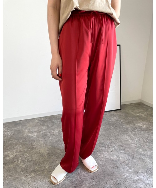 MLI'A（エムリア）の「センターシームサテンイージー／パンツ（その他パンツ・レディース・レッド/イエロー/グリーン・FREE）」の19枚目の写真