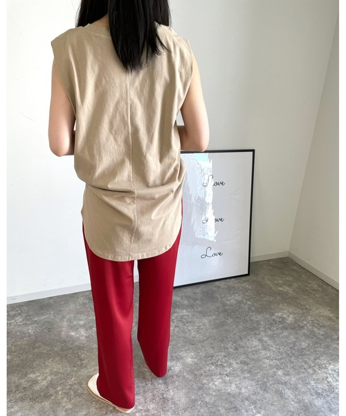 MLI'A（エムリア）の「センターシームサテンイージー／パンツ（その他パンツ・レディース・レッド/イエロー/グリーン・FREE）」の22枚目の写真