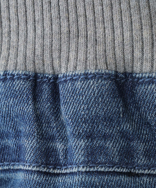 ikka(イッカ)の「【キッズ】ウエストリブストレッチパンツB(100~160cm)(デニムパンツ・キッズ・ネイビー/ダークグレー・120/150/140/130/160/100/110)」の10枚目の写真