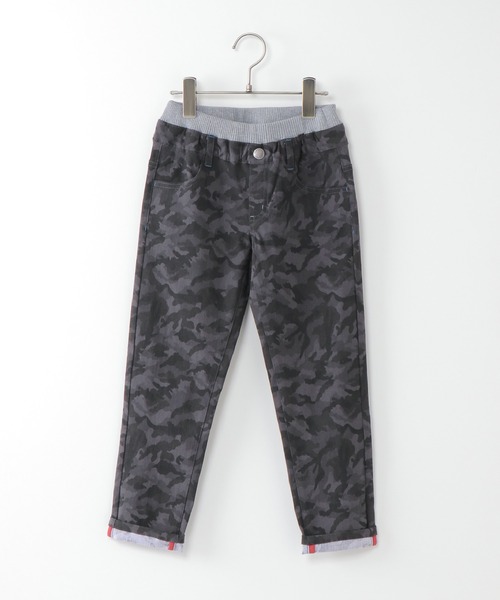 ikka(イッカ)の「【キッズ】ウエストリブストレッチパンツB(100~160cm)(デニムパンツ・キッズ・ネイビー/ダークグレー・120/150/140/130/160/100/110)」の12枚目の写真
