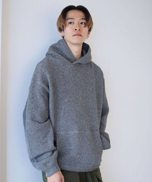 crepuscule(クレプスキュール)の「Crepuscule / 鹿の子 パーカ(パーカー・メンズ・ブラック・SMALL/MEDIUM)」の2枚目の写真