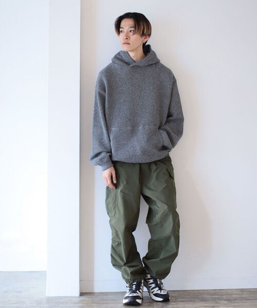 crepuscule(クレプスキュール)の「Crepuscule / 鹿の子 パーカ(パーカー・メンズ・ブラック・SMALL/MEDIUM)」の3枚目の写真