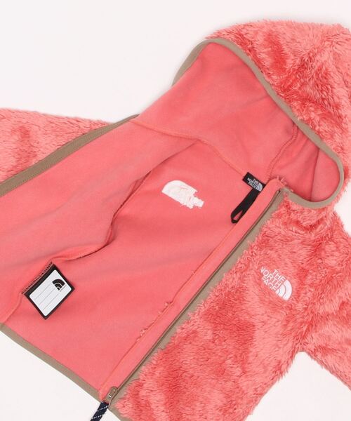 THE NORTH FACE(ザノースフェイス)の「NAB72047/B SHERPA FLEECE HD(ベビーカー/ベビーカー用品・キッズ・ピンク/カーキ/オレンジ・90cm/80cm)」の5枚目の写真