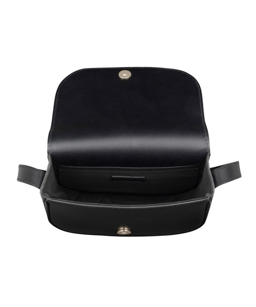 アーペーセー A.P.C. Betty シャイニースムースカーフレザーショルダーバッグ グレー調 【308091_3】【99】