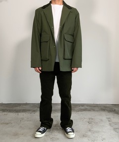 BURGHLEY / バーレー】2レイヤー ロングコート（スリム フィット