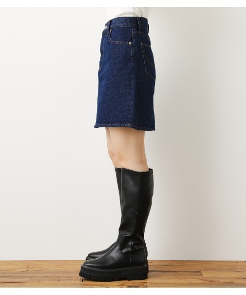 RODEO CROWNS WIDE BOWL（ロデオクラウンズワイドボウル）の「O/W denim skirt（デニムスカート・レディース・ワンウォッシュ・X-SMALL/MEDIUM/SMALL）」の2枚目の写真