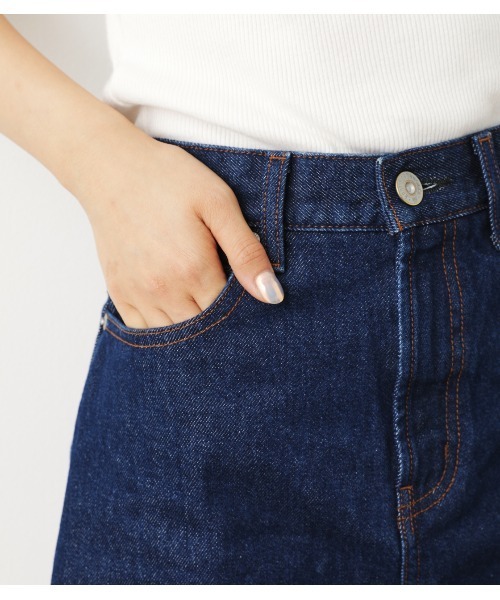 RODEO CROWNS WIDE BOWL（ロデオクラウンズワイドボウル）の「O/W denim skirt（デニムスカート・レディース・ワンウォッシュ・X-SMALL/MEDIUM/SMALL）」の6枚目の写真